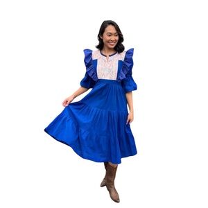 💙🤍💙 Devil in a Blue Dress size M